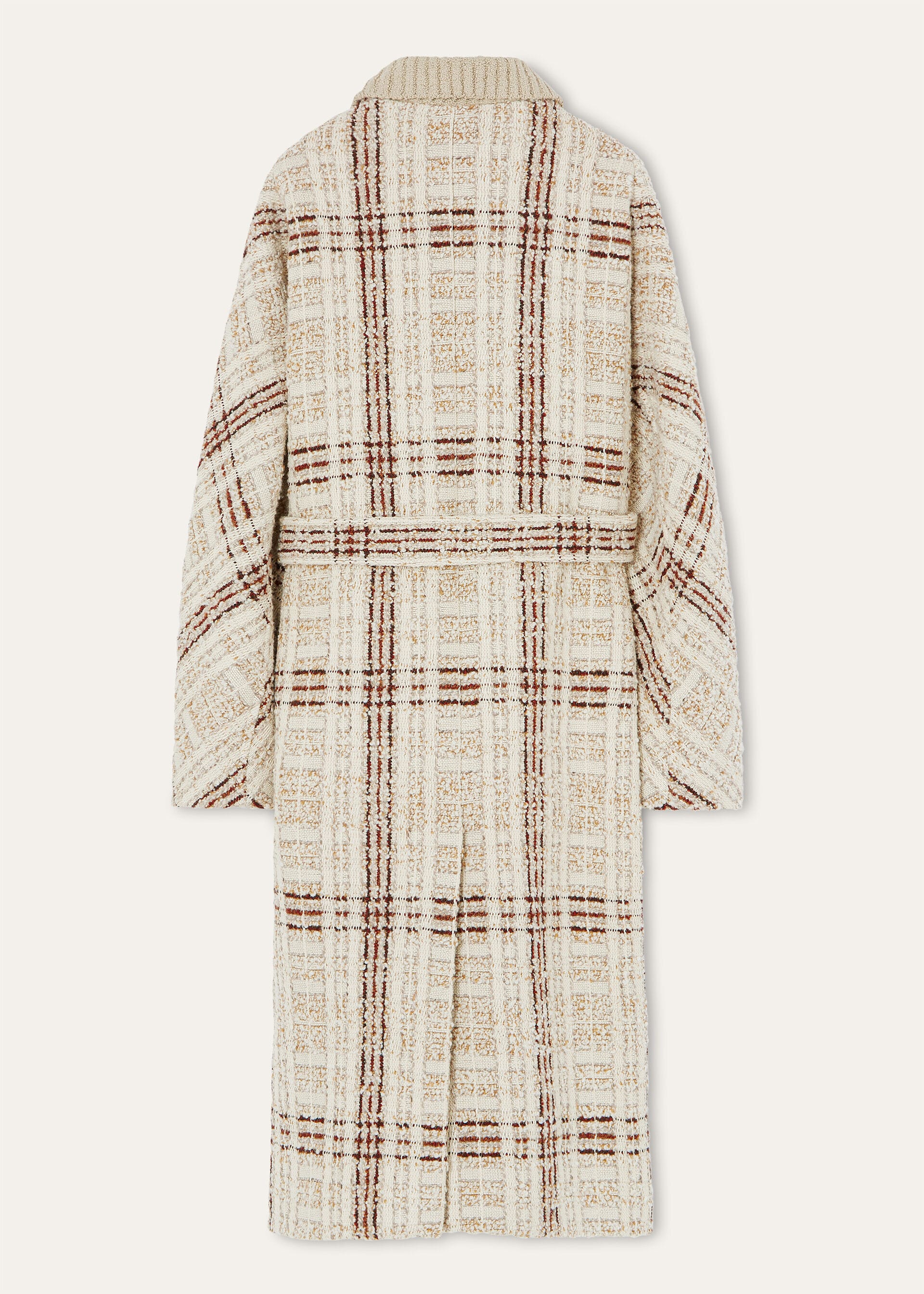 Syd Coat - Silky Cream/Fluid Pastel/Crimson Melange