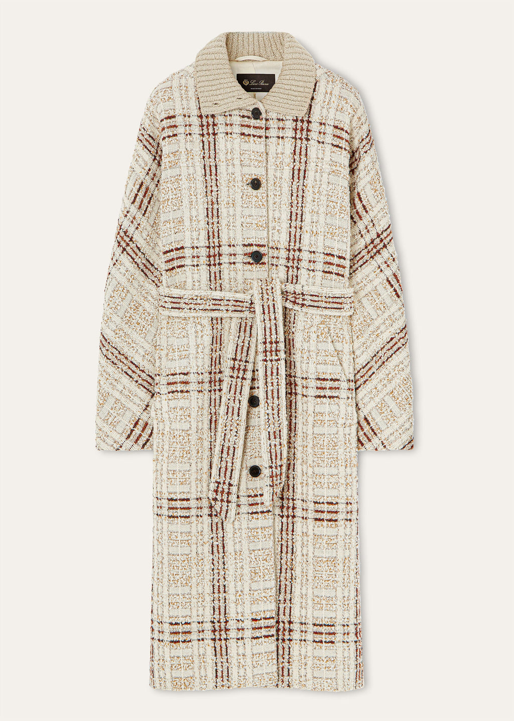 Syd Coat - Silky Cream/Fluid Pastel/Crimson Melange