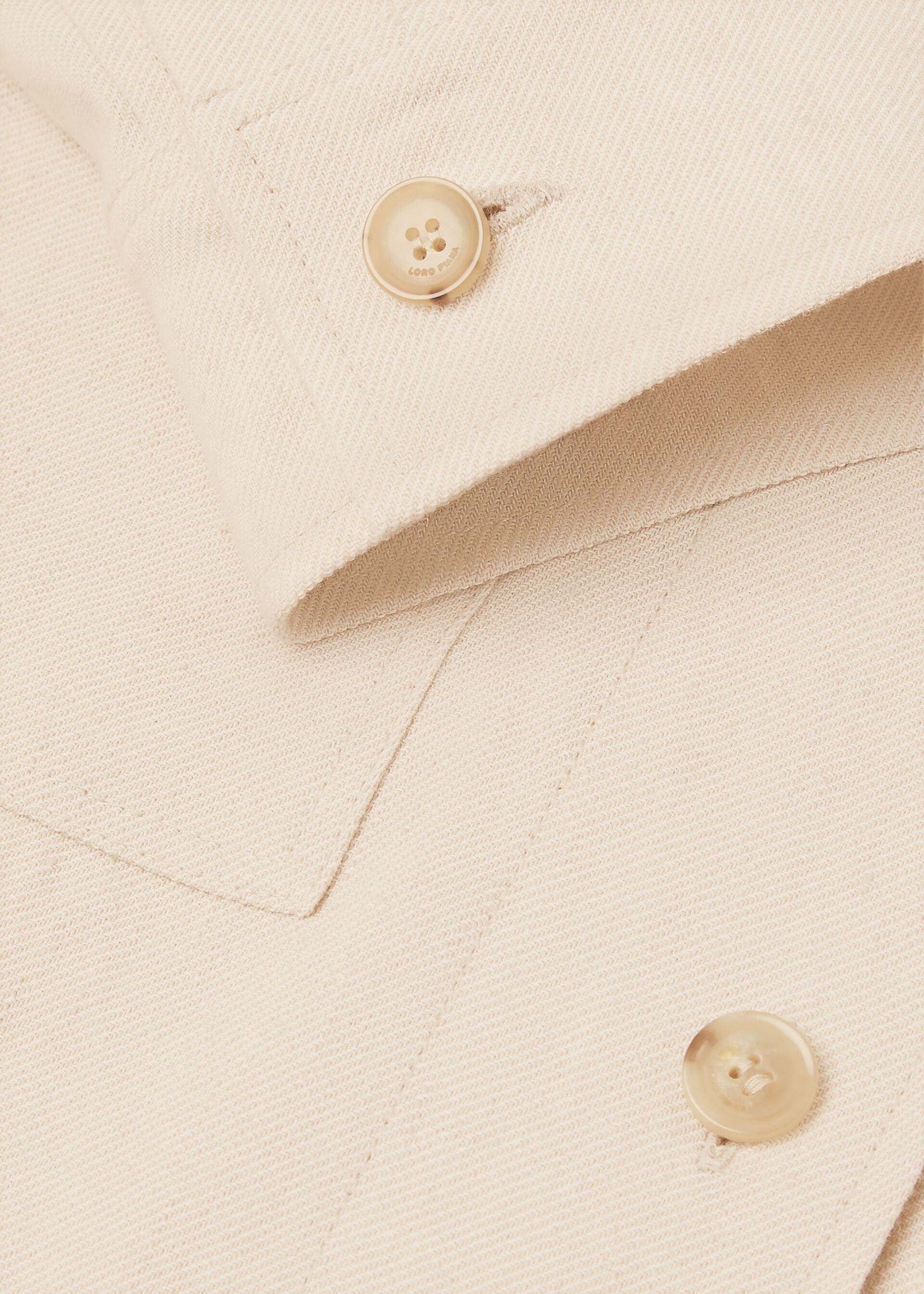 Darby Overshirt - Natural Melange