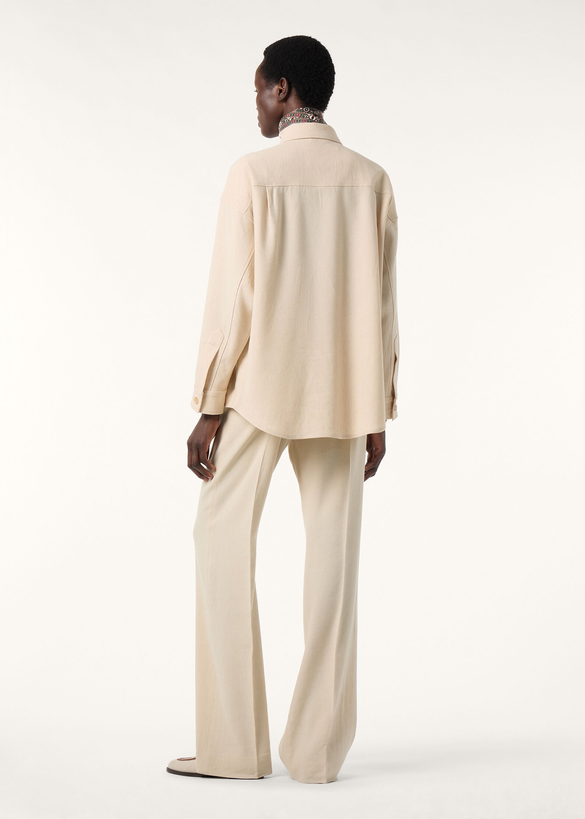 Darby Overshirt - Natural Melange