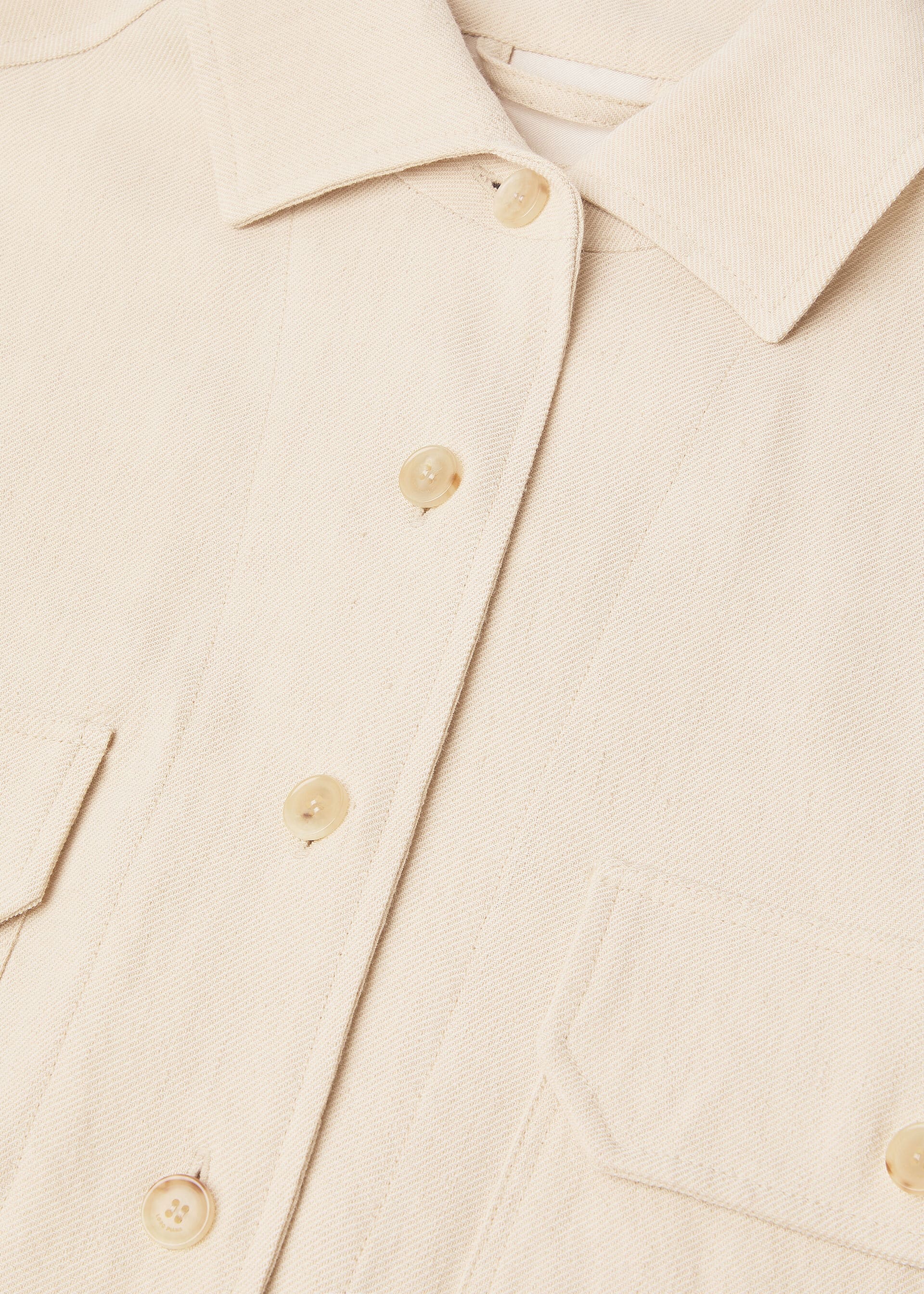 Darby Overshirt - Natural Melange