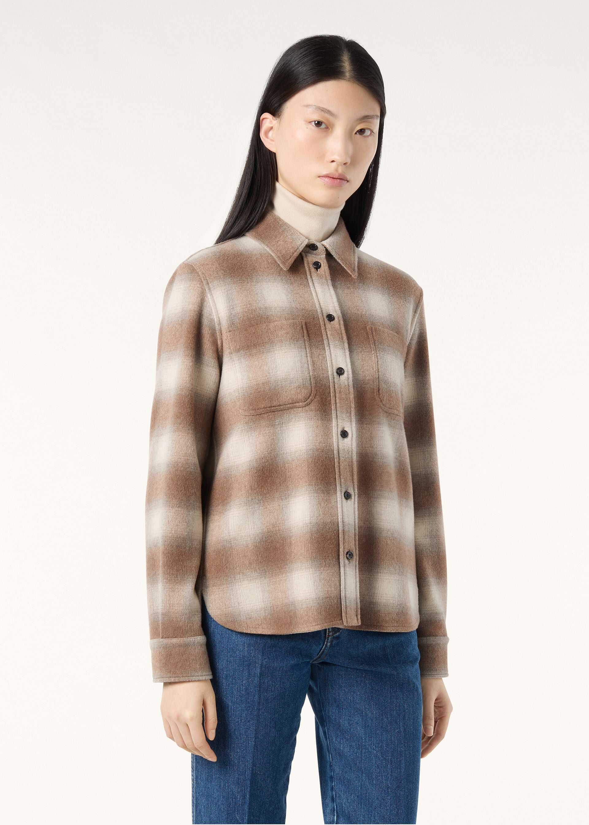 Edda Shirt - Light Camel/Ancient Paper