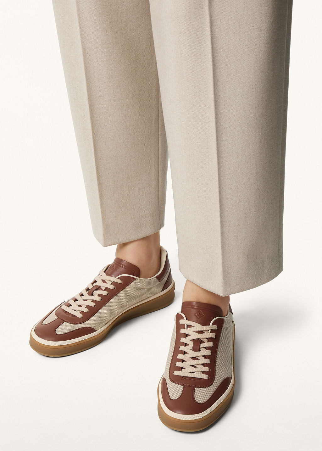 Tennis Walk Sneaker - Natural/Caramel Sugar