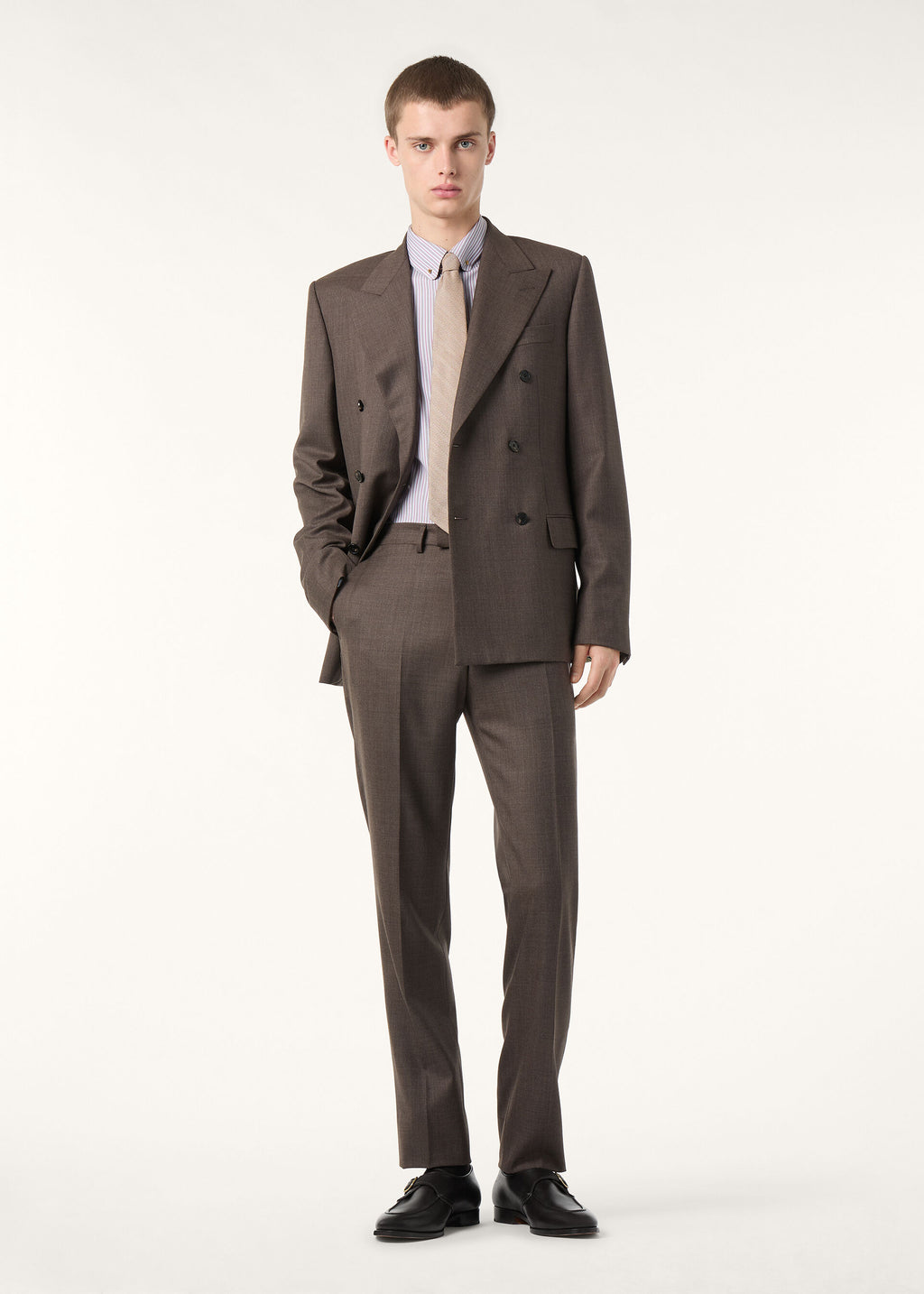 Elia Shirt - Lilac Stripe