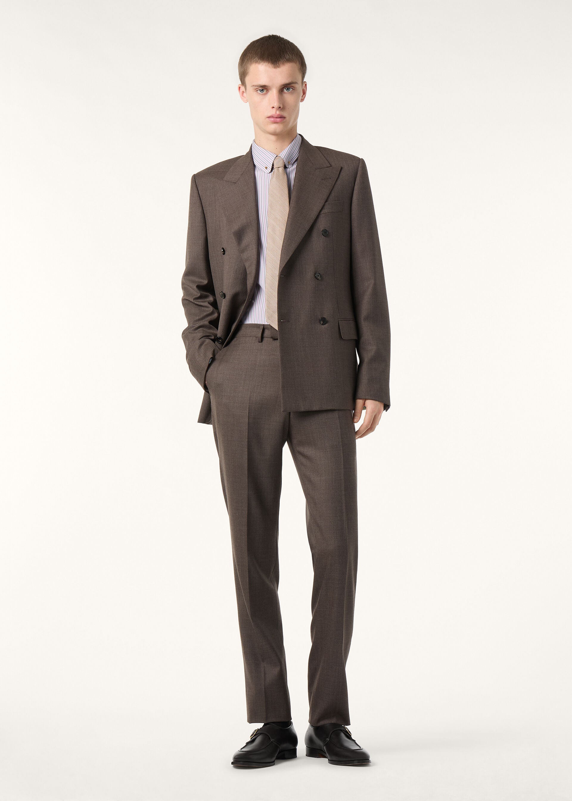 Elia Shirt - Lilac Stripe