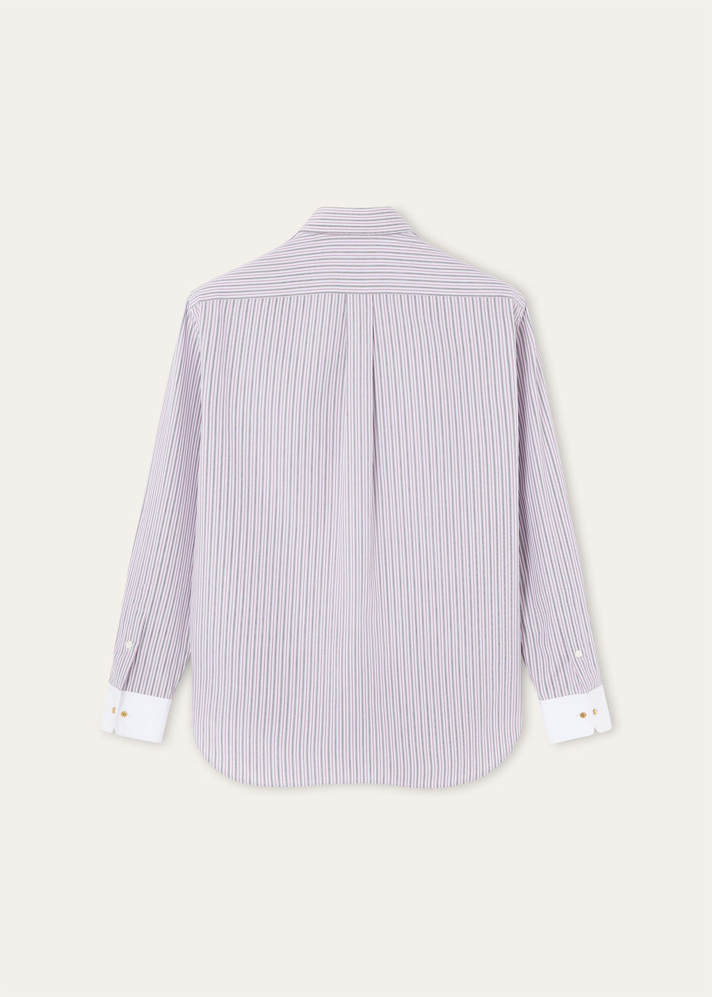 Elia Shirt - Lilac Stripe
