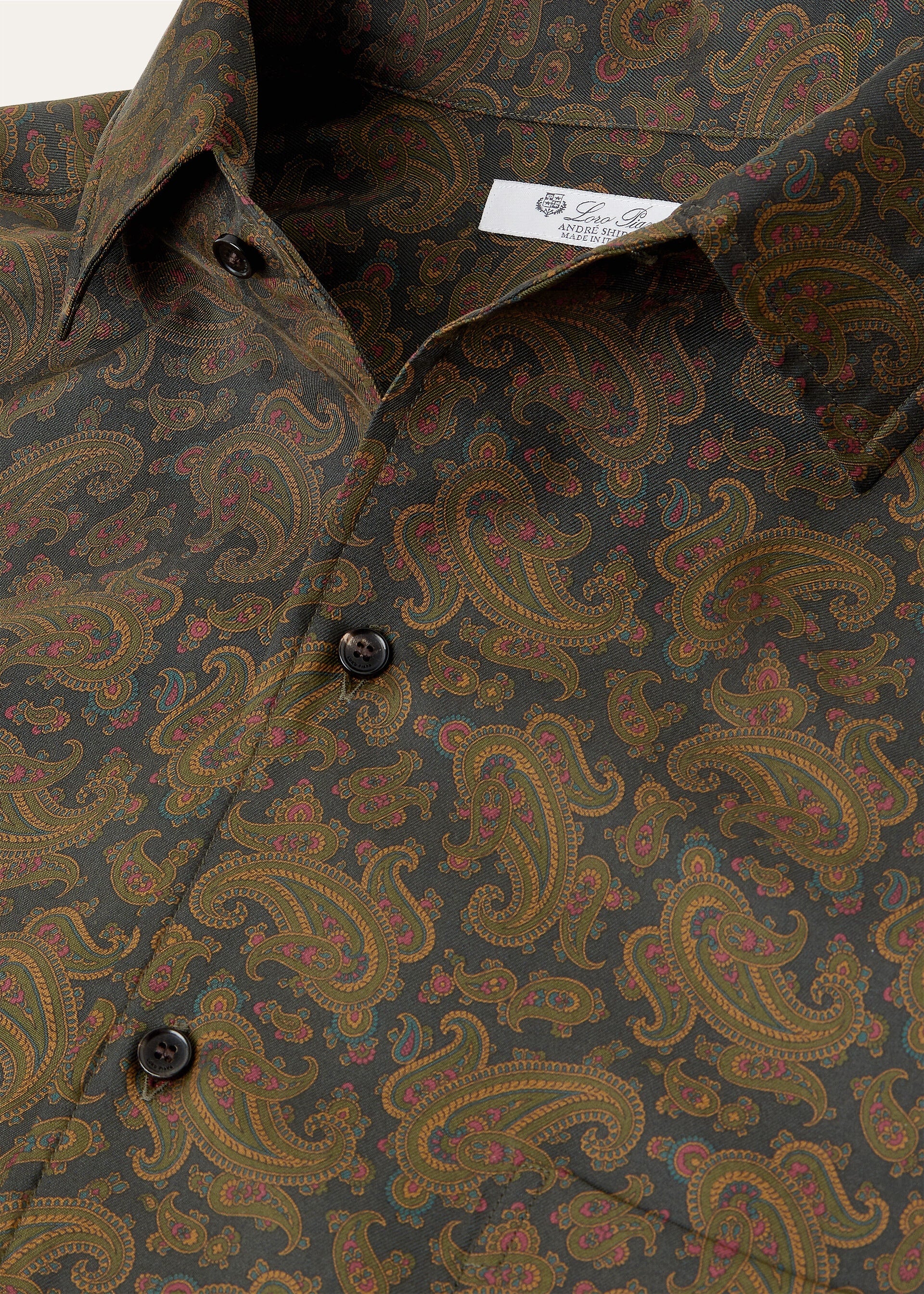 André Shirt - Indigo Eclipse/ Candy Corn