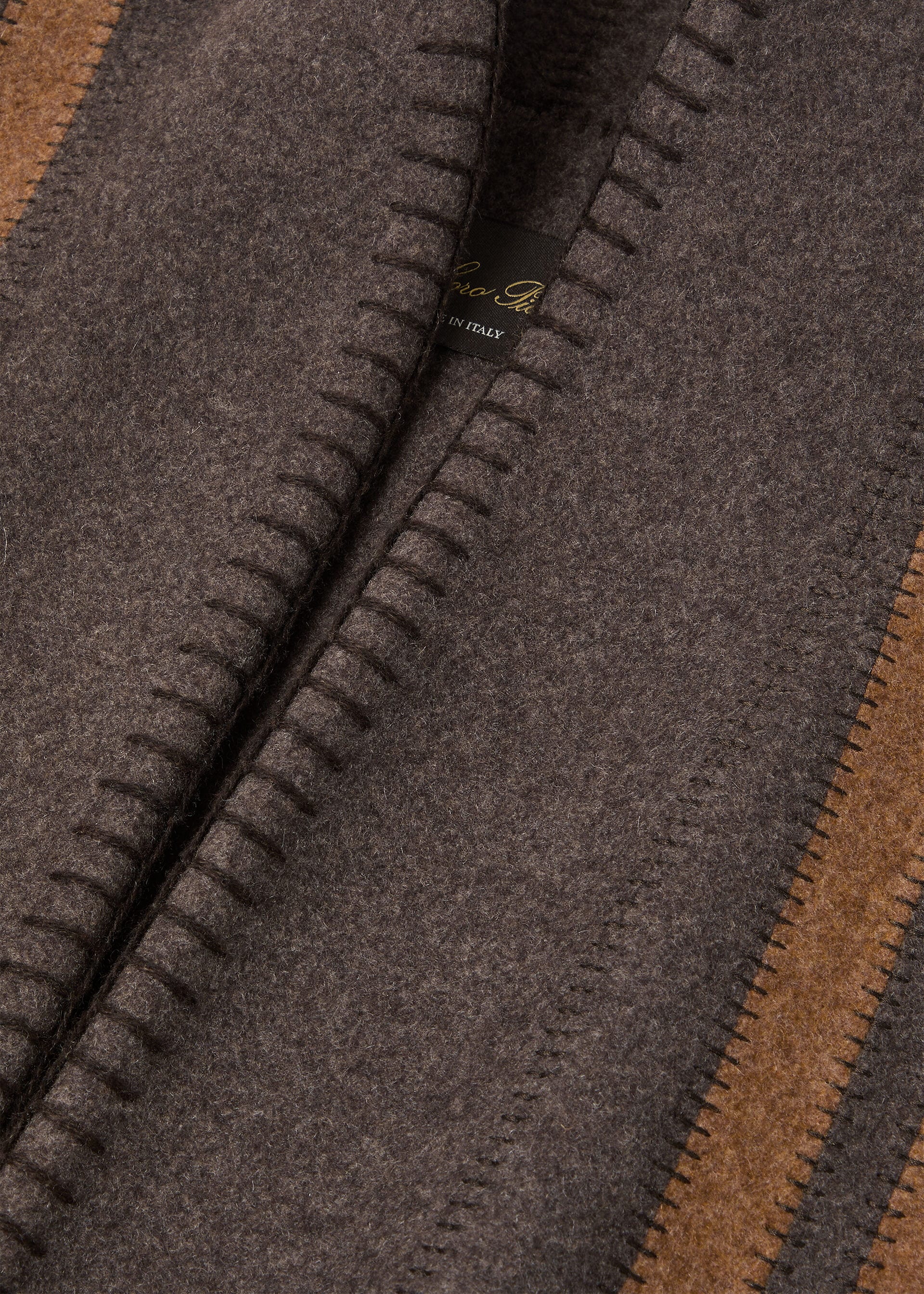 Kirk Coat - Café Noir/Ginger Brown