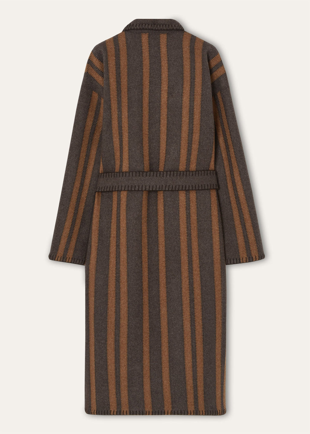 Kirk Coat - Café Noir/Ginger Brown