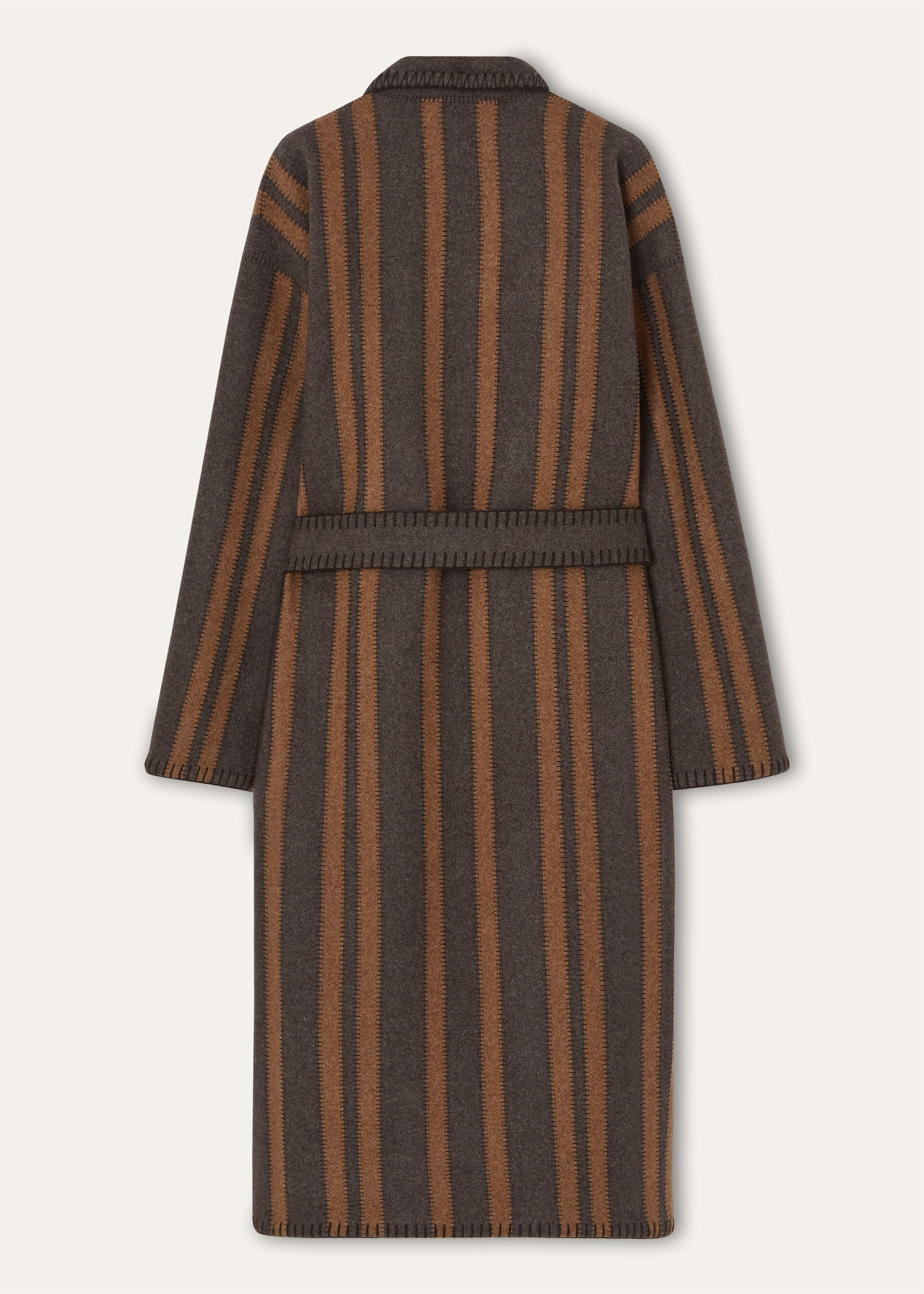 Kirk Coat - Café Noir/Ginger Brown