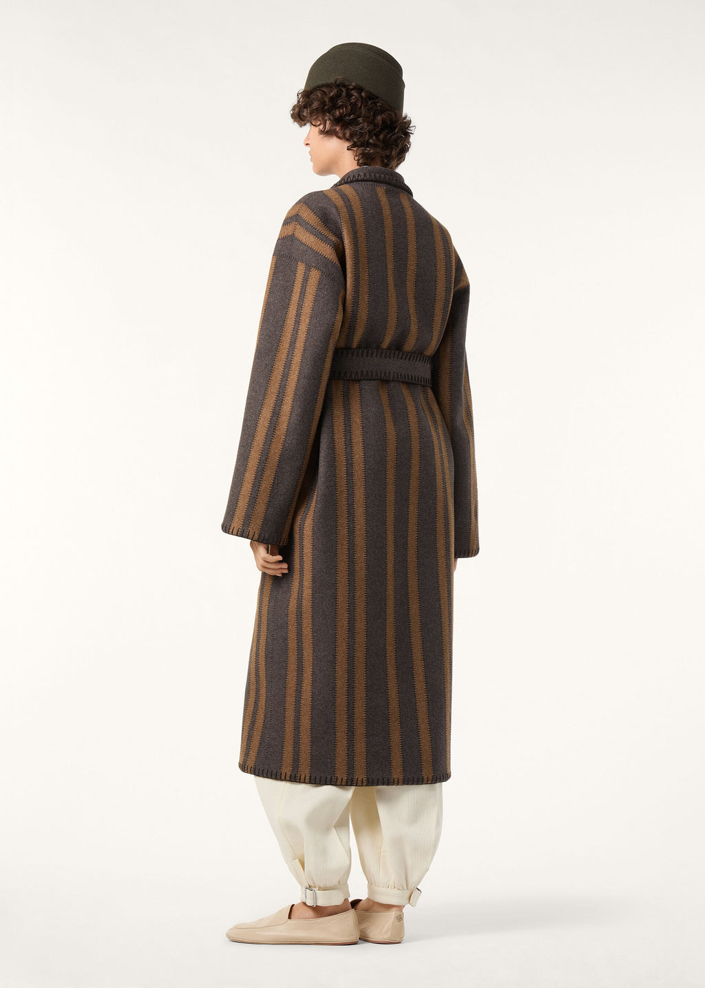 Kirk Coat - Café Noir/Ginger Brown