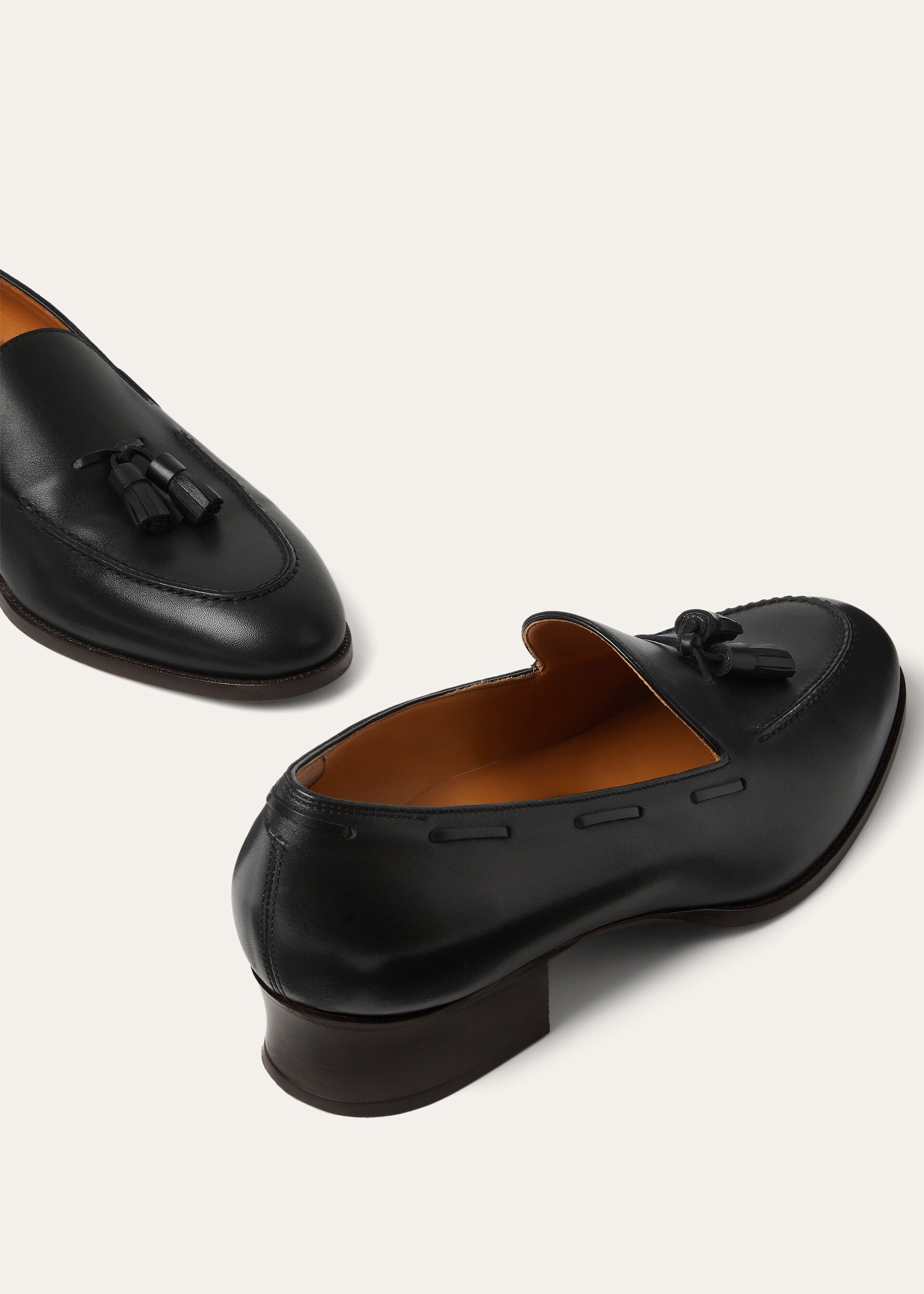 Serge Tassel Loafer - Black