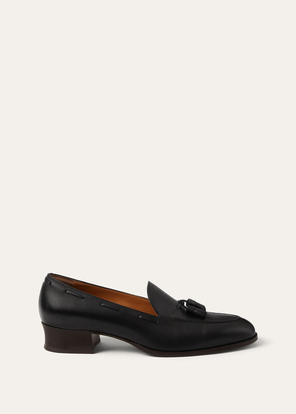 Serge Tassel Loafer - Black