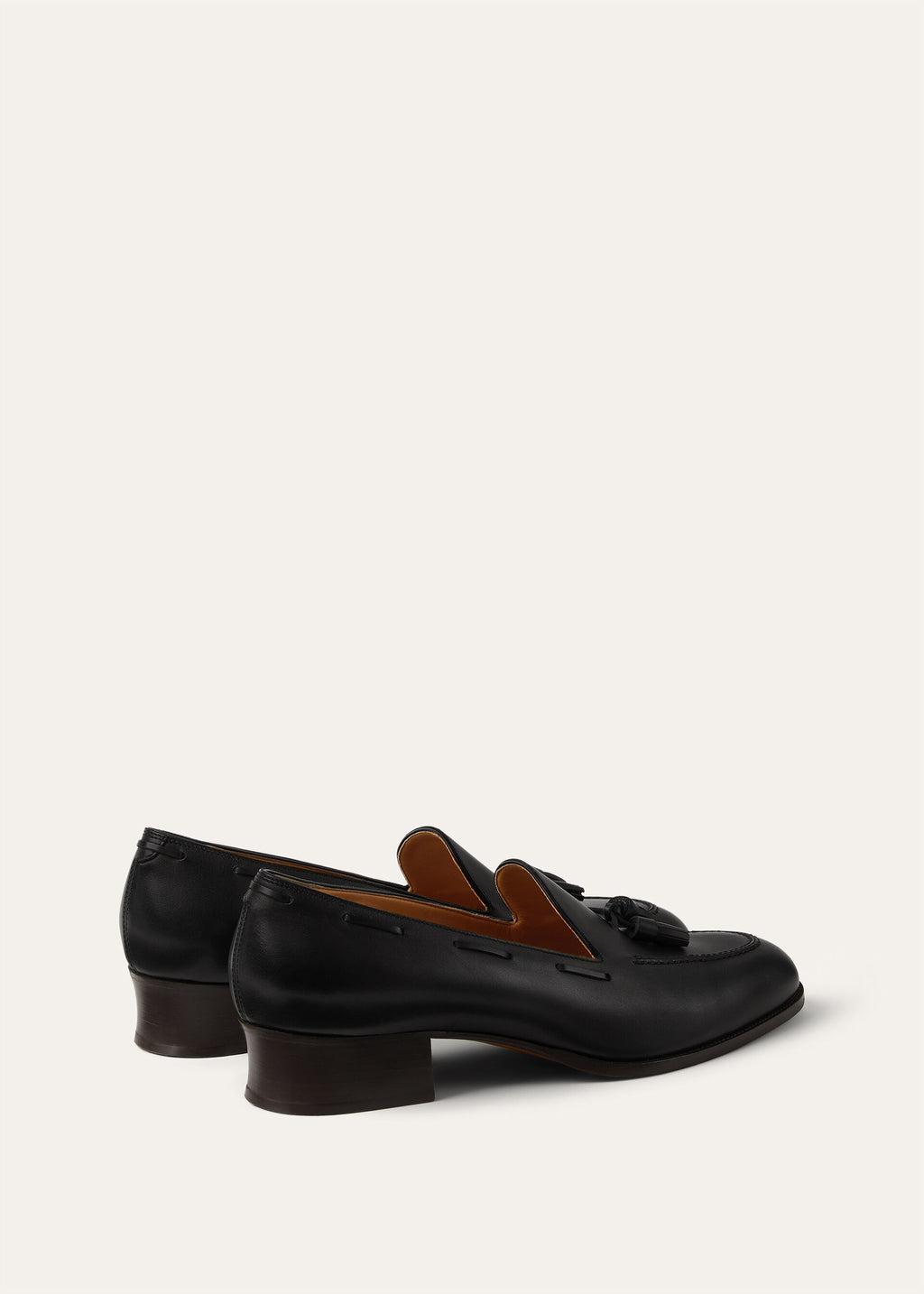 Serge Tassel Loafer - Black