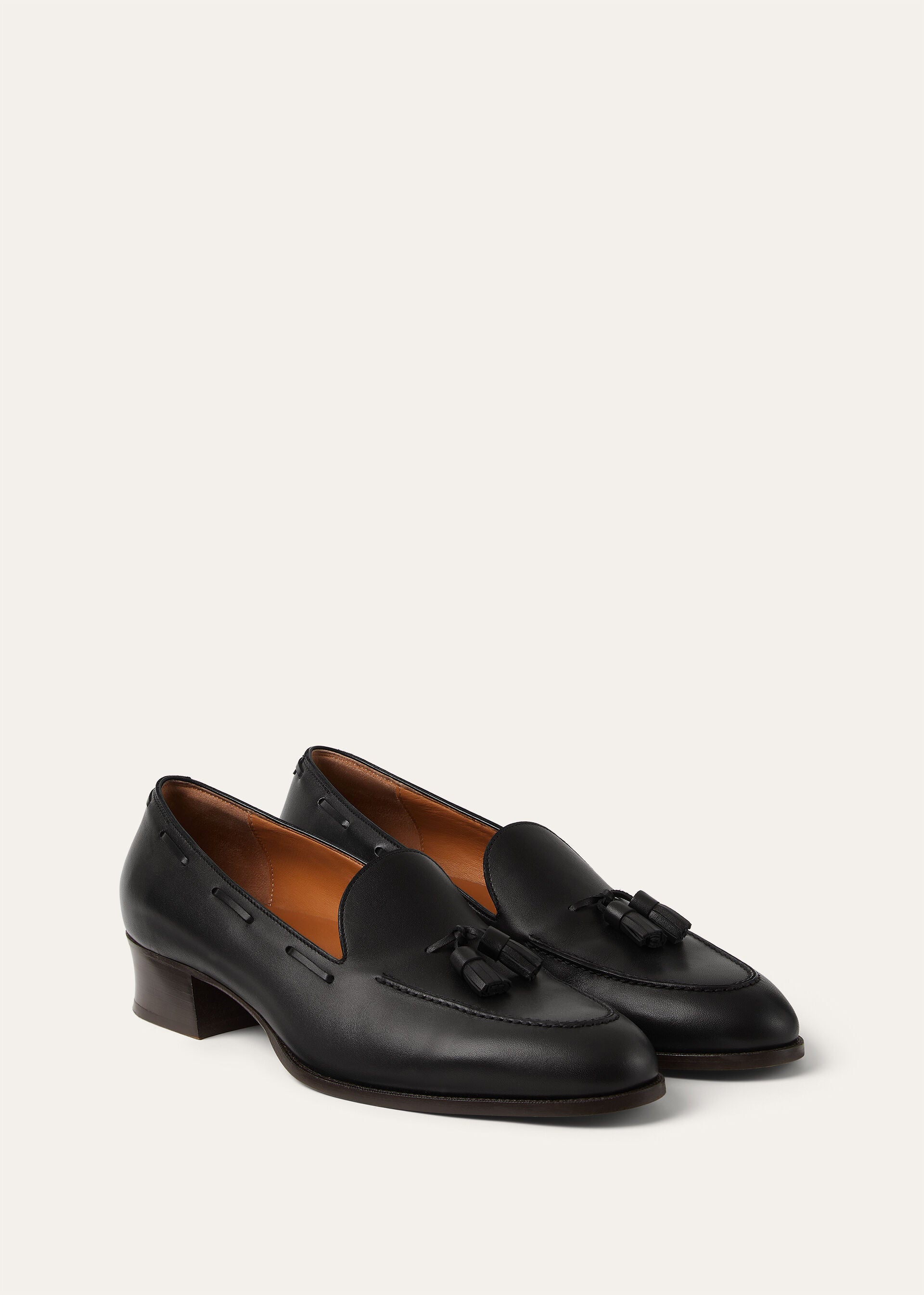 Serge Tassel Loafer - Black
