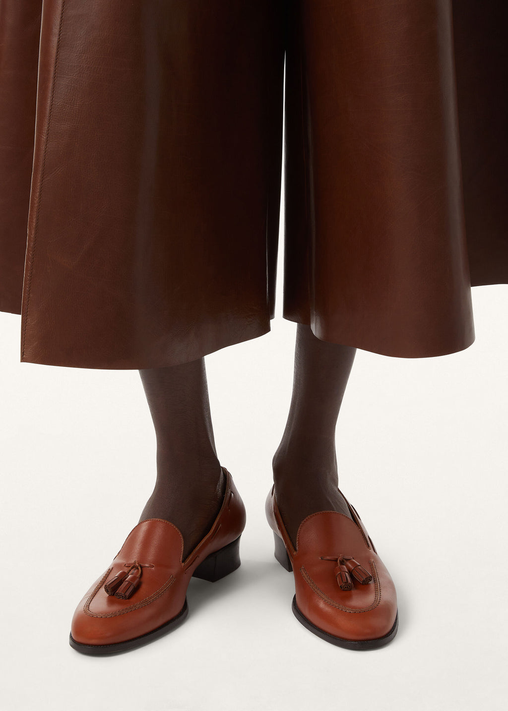 Serge Tassel Loafer - Glazed Honey