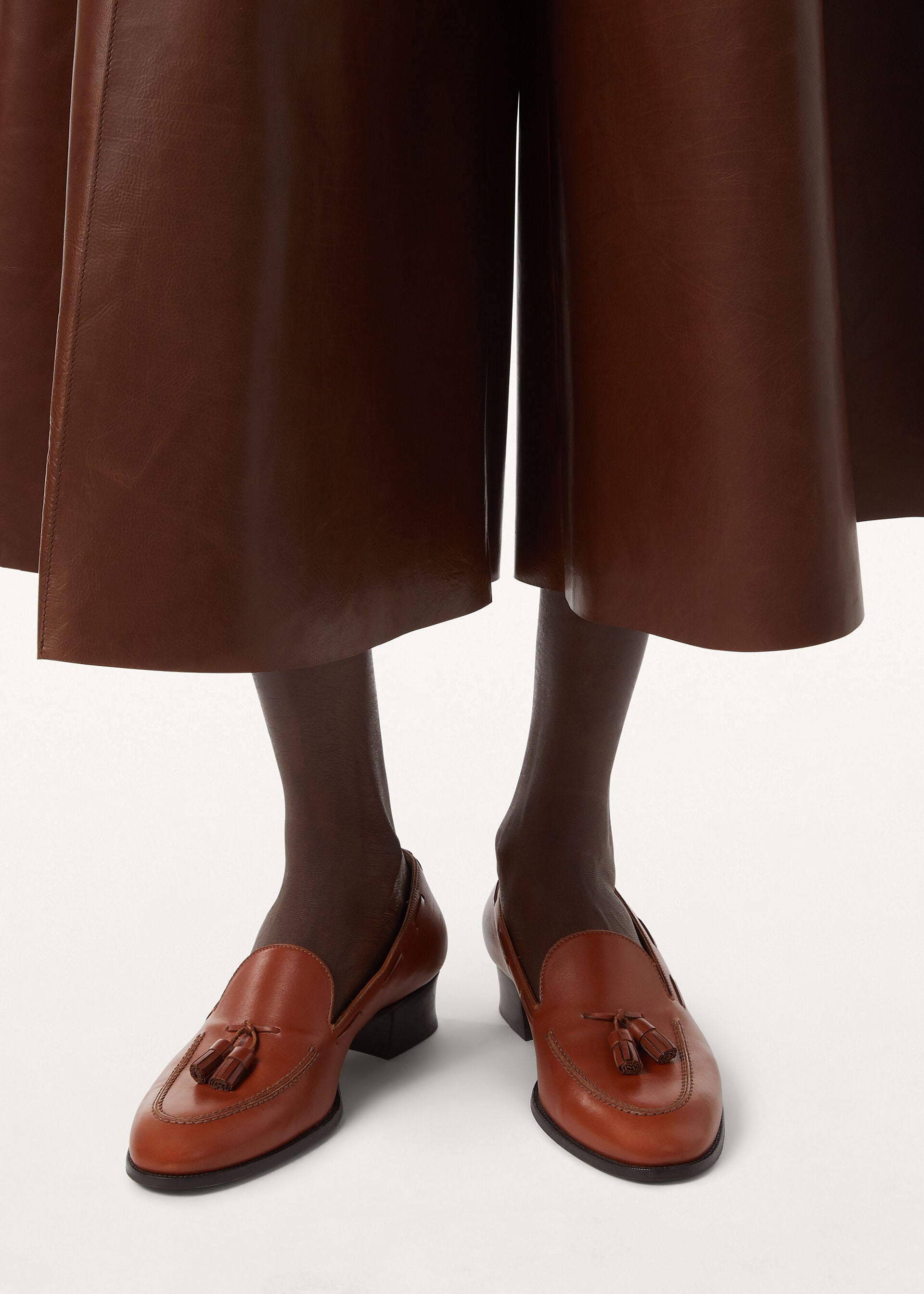 Serge Tassel Loafer - Glazed Honey