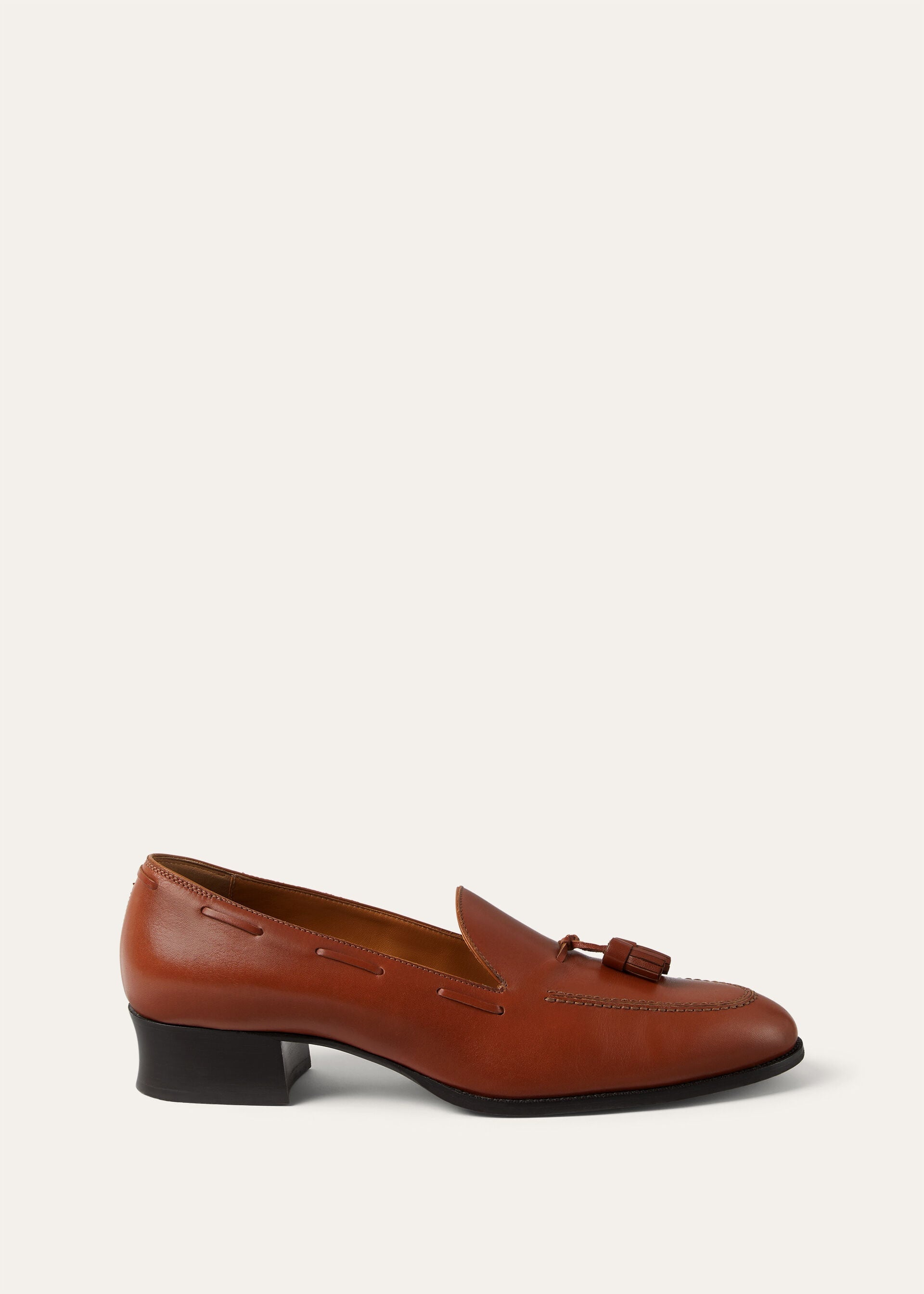 Serge Tassel Loafer - Glazed Honey