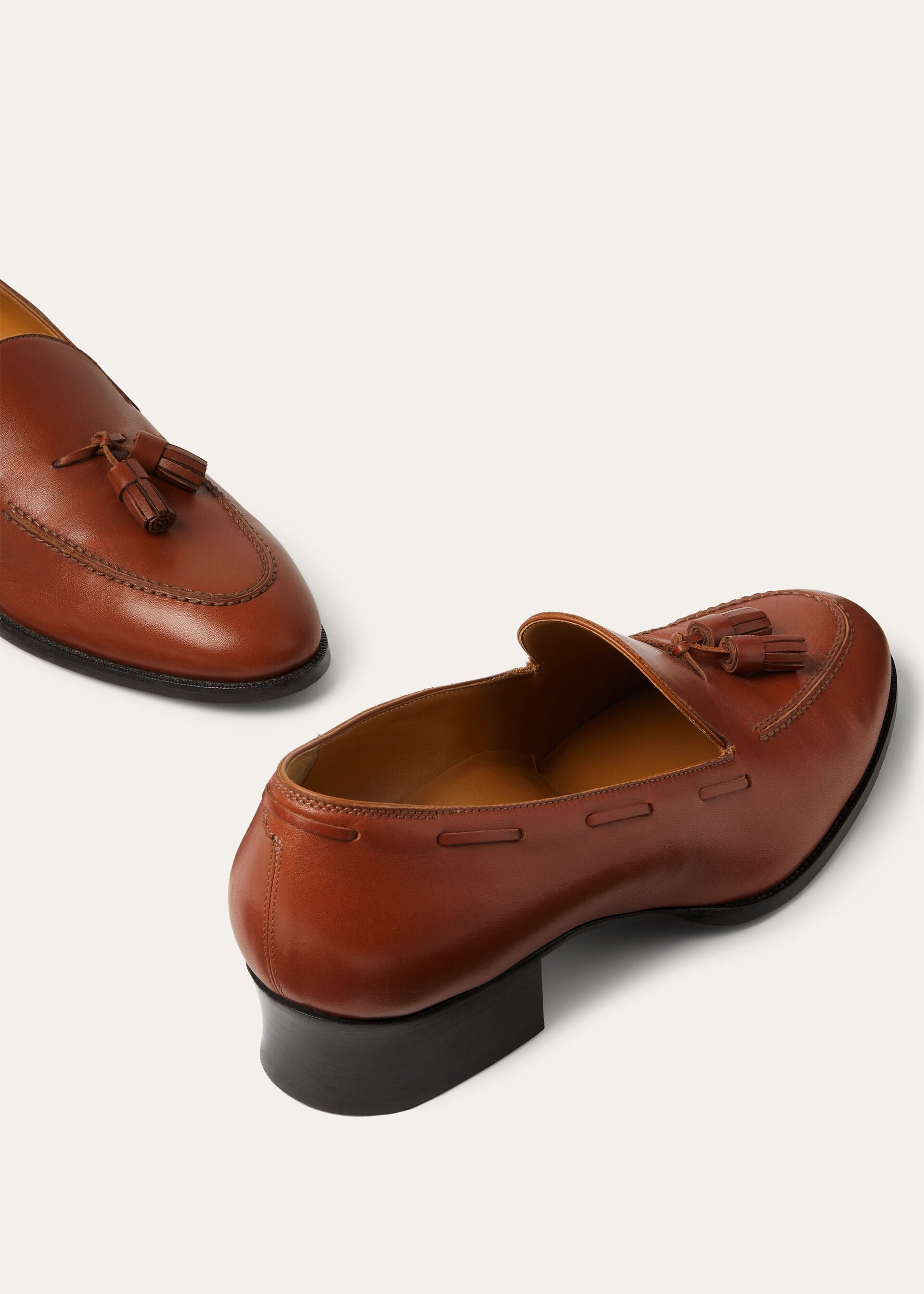 Serge Tassel Loafer - Glazed Honey