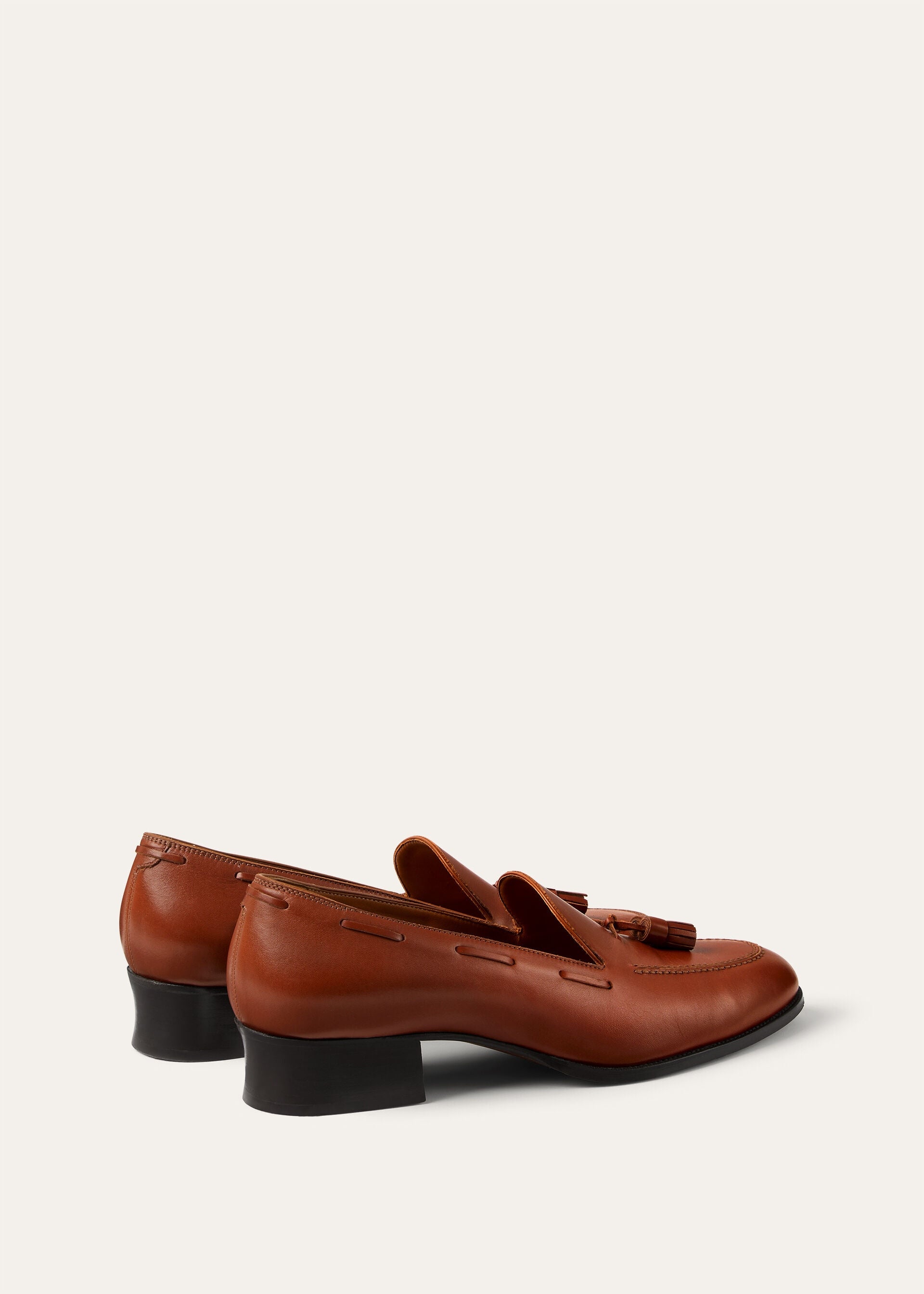 Serge Tassel Loafer - Glazed Honey