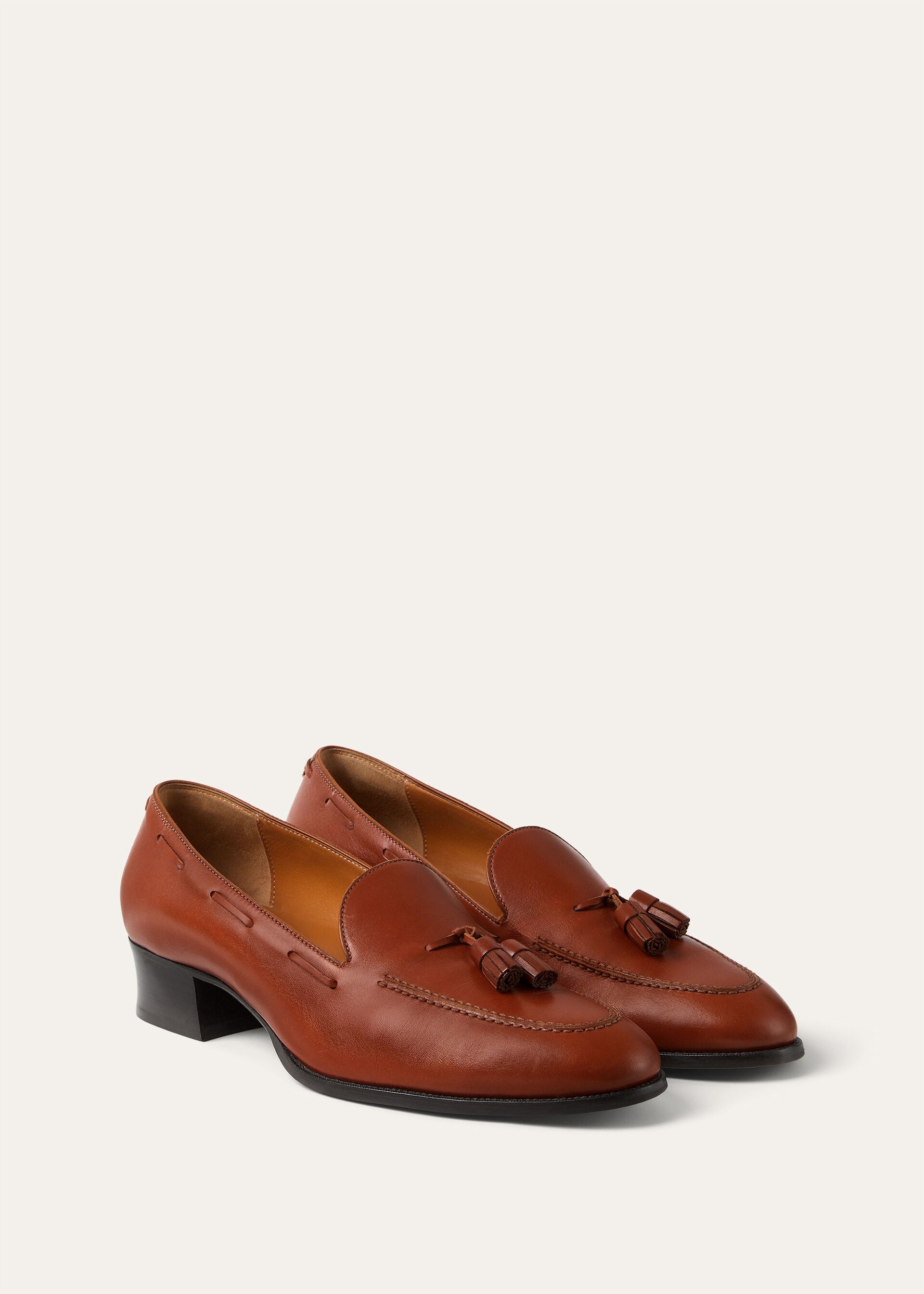 Serge Tassel Loafer - Glazed Honey