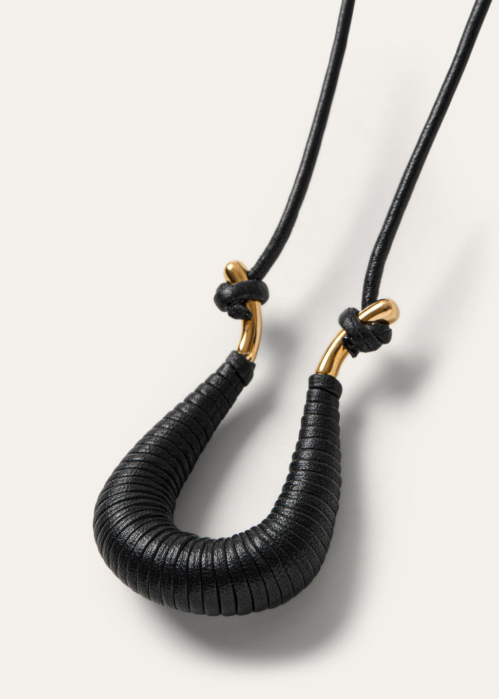Duo Necklace - Black/Jewel Sun Gold