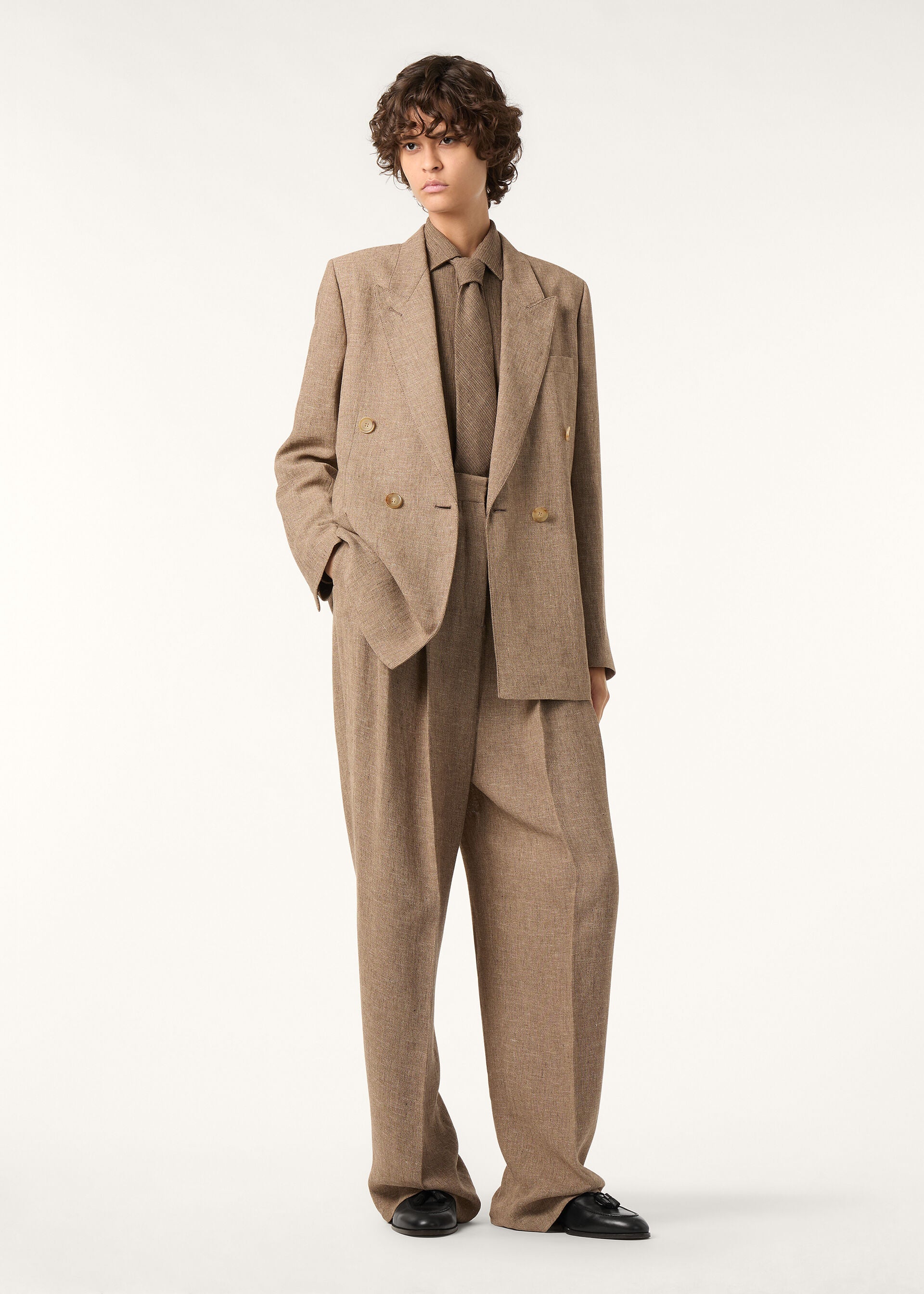 Genny Blazer - Dark Truffle / Brown Nougat