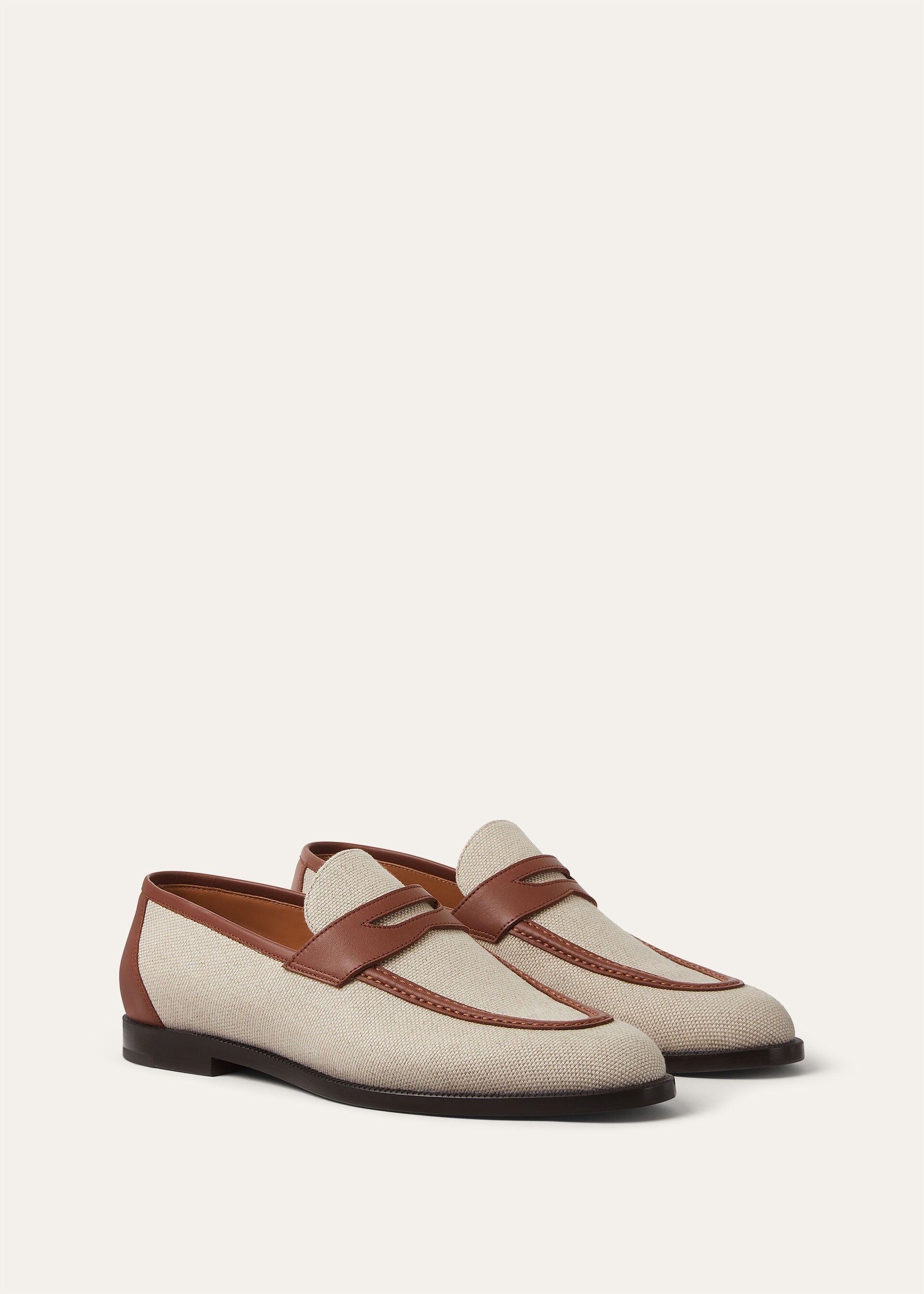 Sergio Loafer - Natural/Caramel Sugar