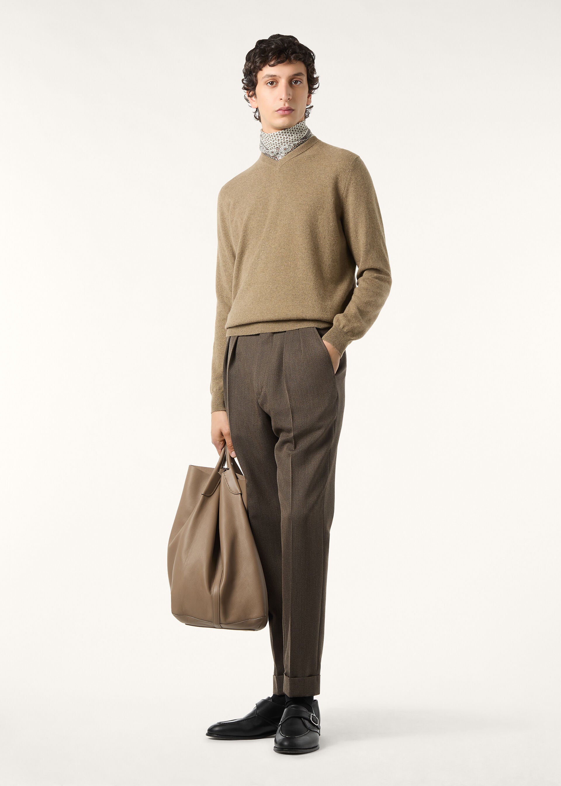 Classic Sweater - Wood Grain Melange