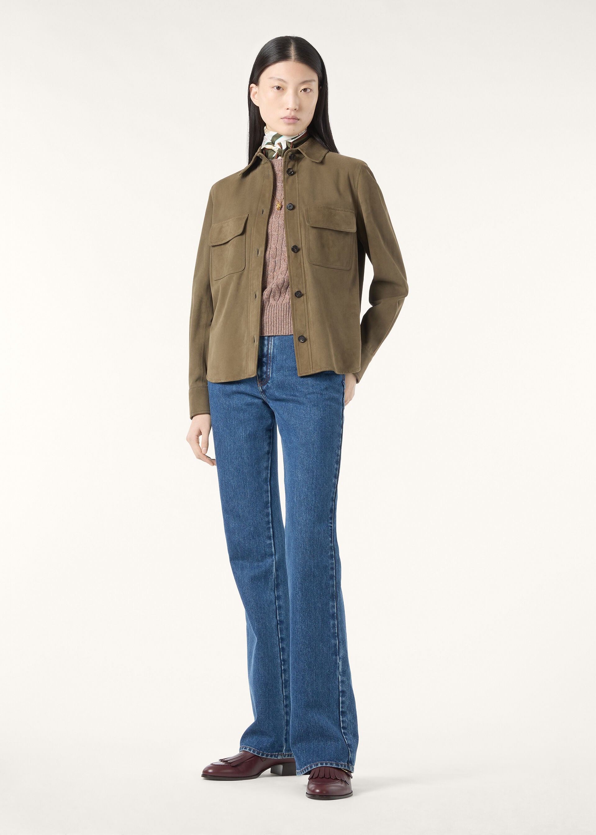 Ana Shirt - Tea Leaf