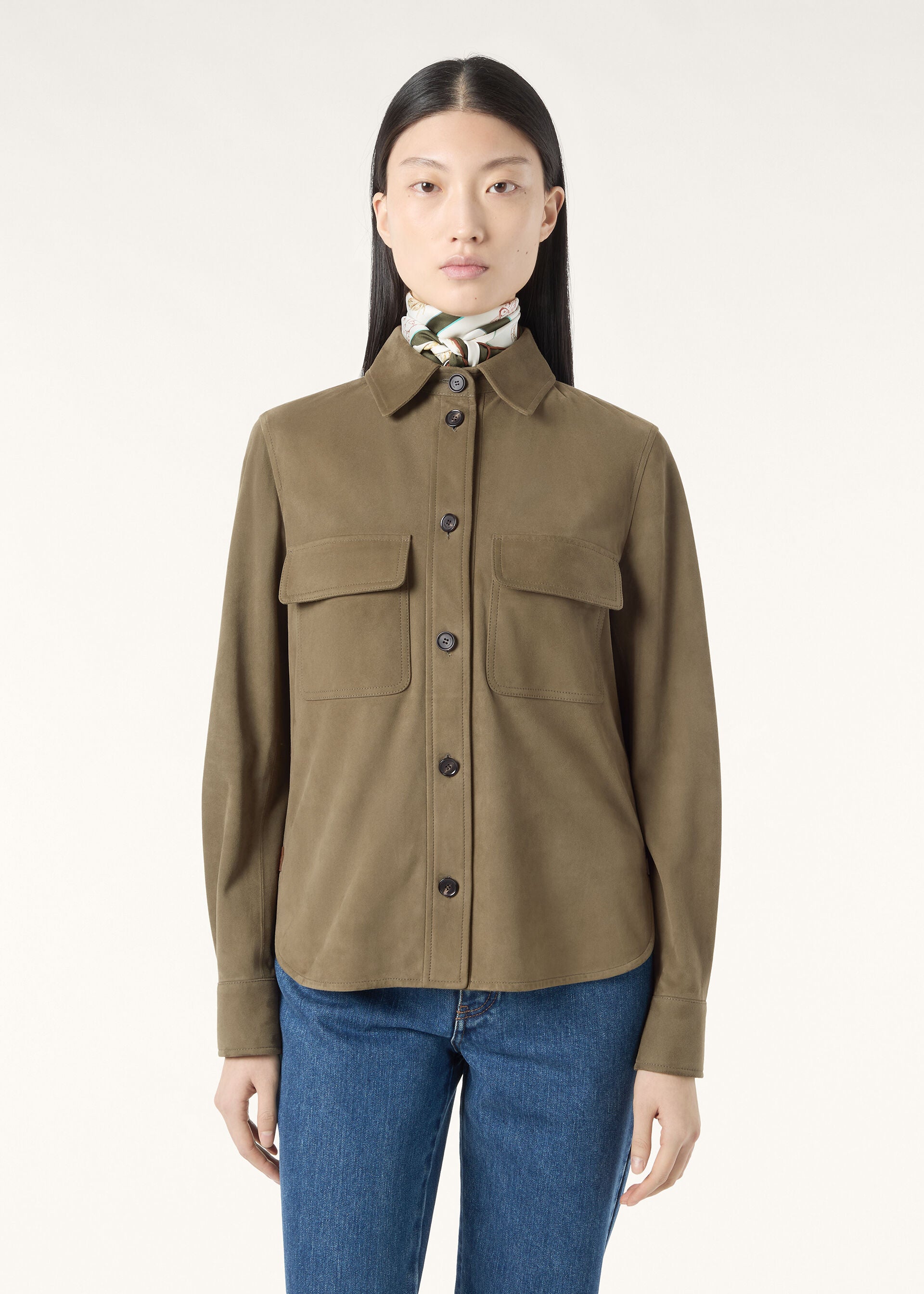 Ana Shirt - Tea Leaf