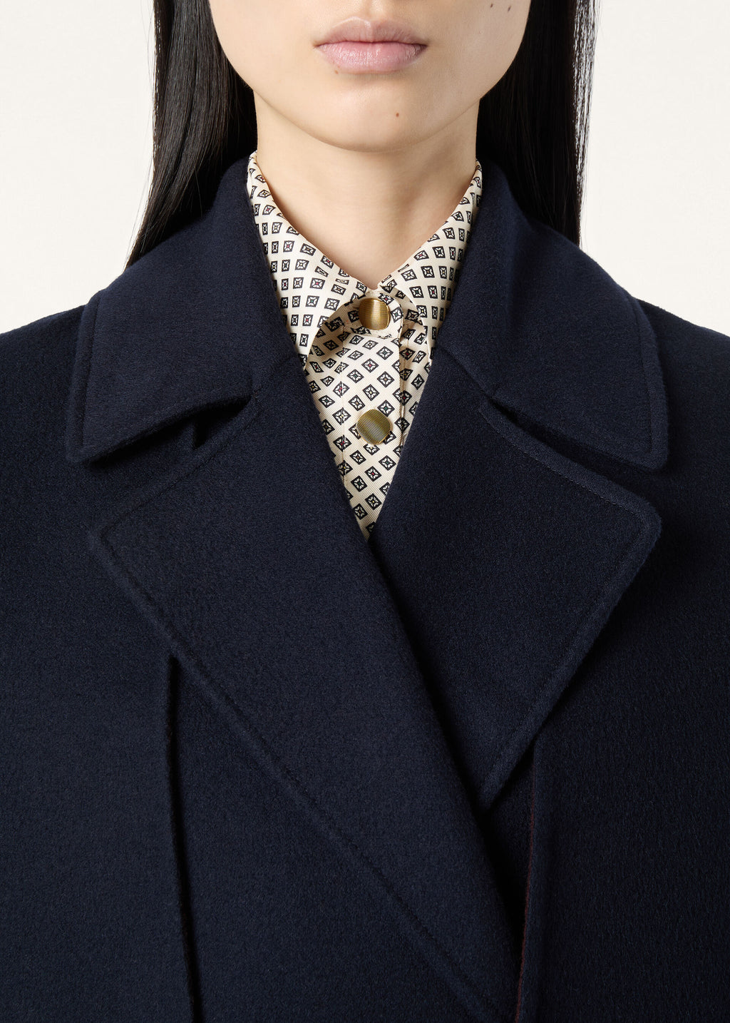 Maxwell Trench Coat - Navy Blue