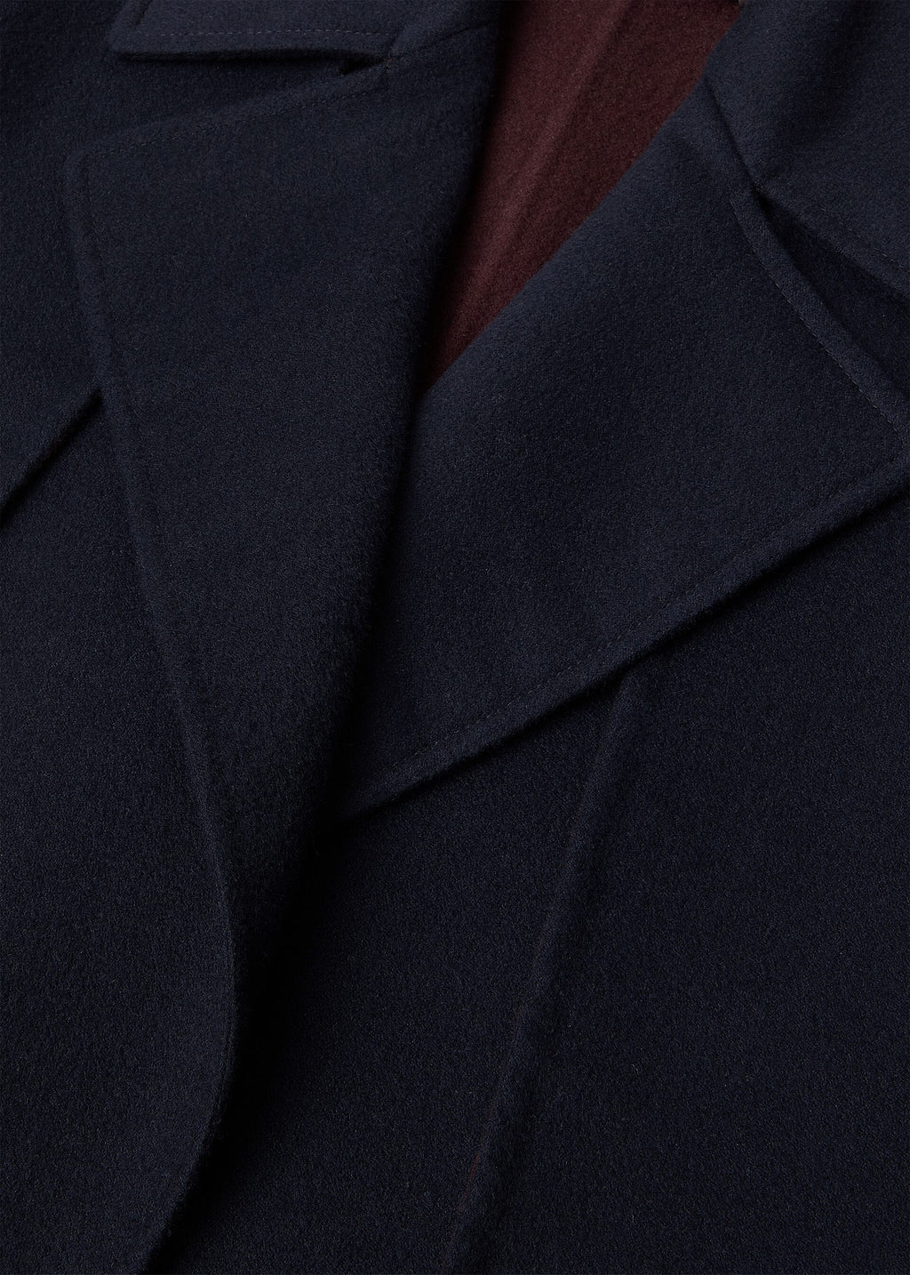 Maxwell Trench Coat - Navy Blue