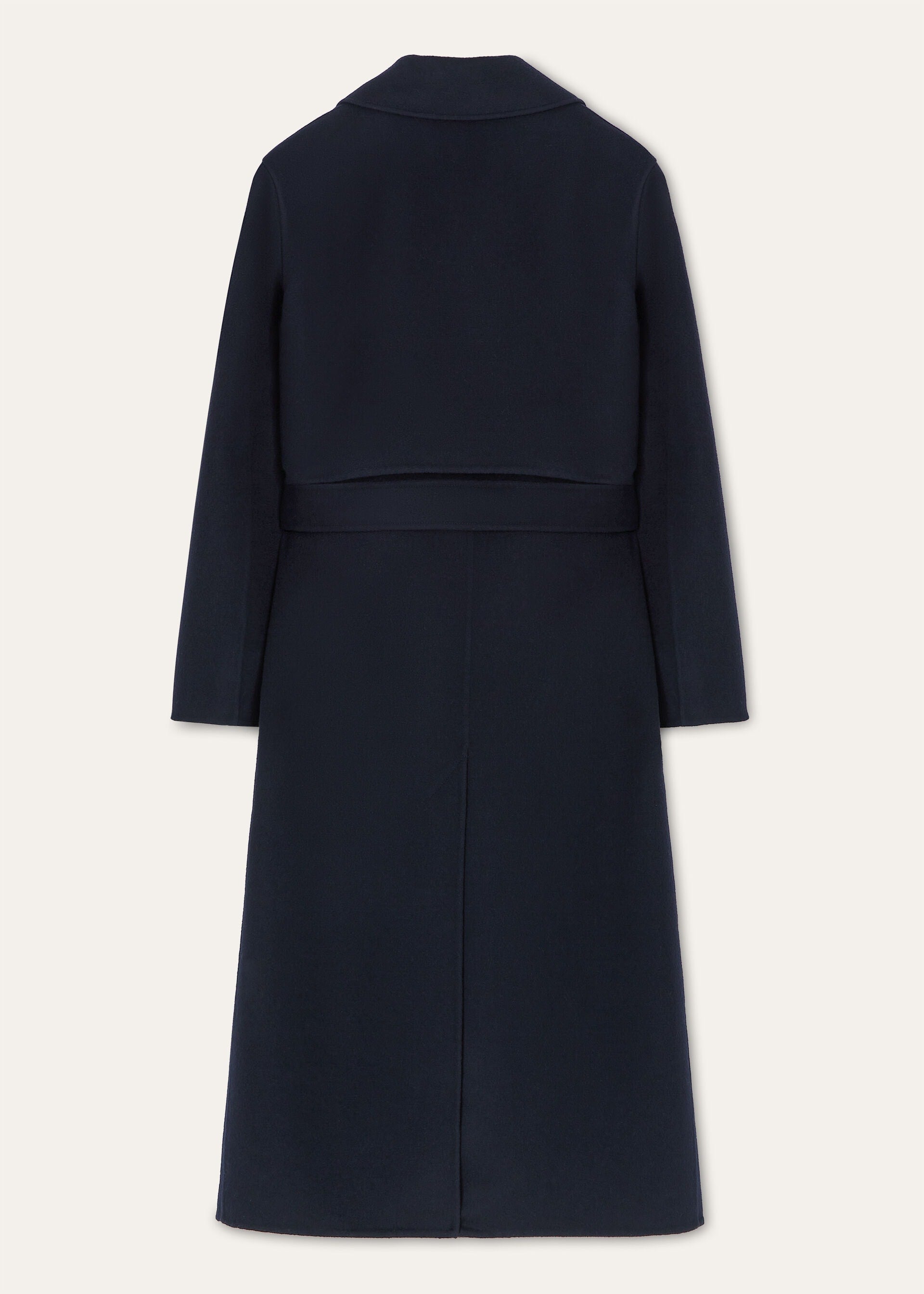 Maxwell Trench Coat - Navy Blue