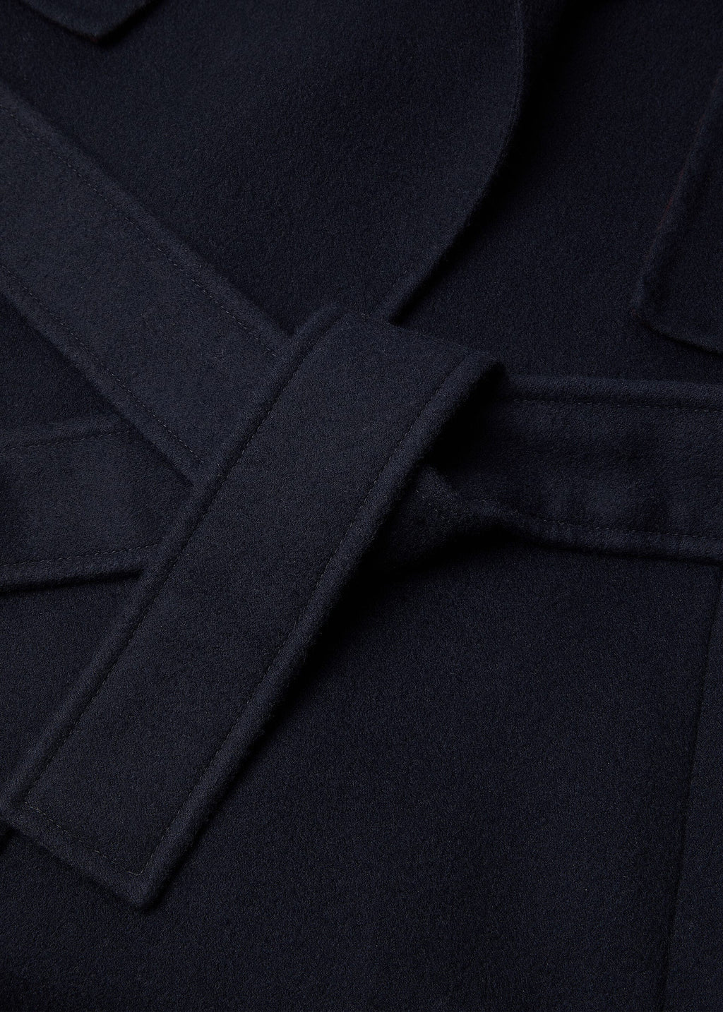 Maxwell Trench Coat - Navy Blue