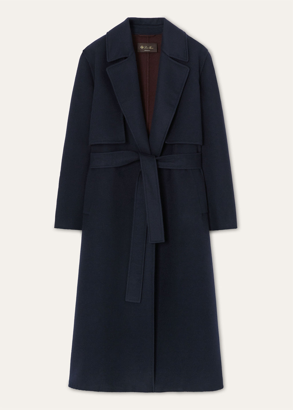 Maxwell Trench Coat - Navy Blue
