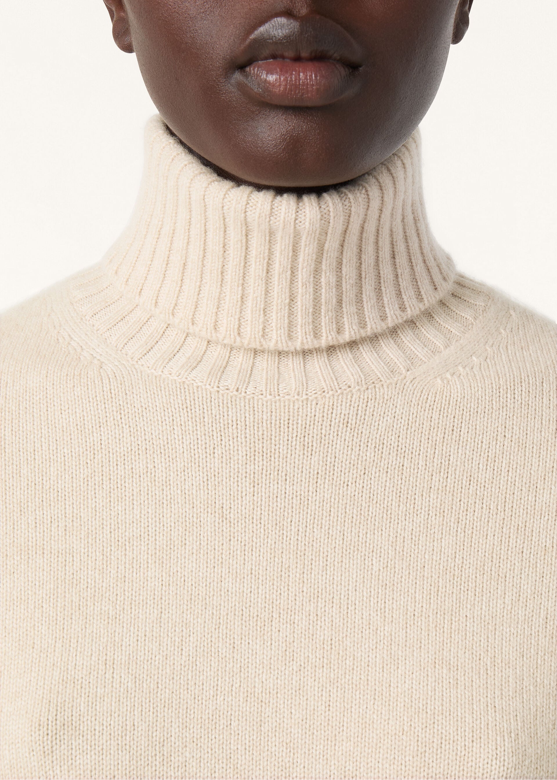 Parksville Turtleneck - Natural Melange