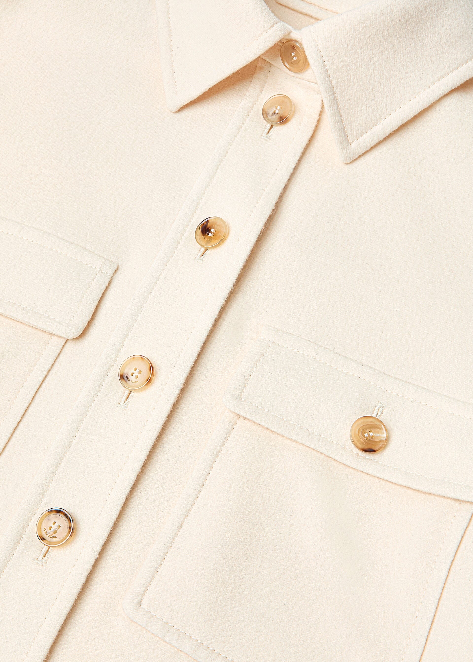 Yannis Overshirt - Nut Milk